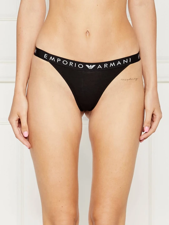 Zdjęcie produktu Emporio Armani Stringi 2-pack czarny