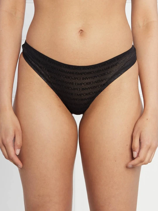 Zdjęcie produktu Emporio Armani Stringi czarny