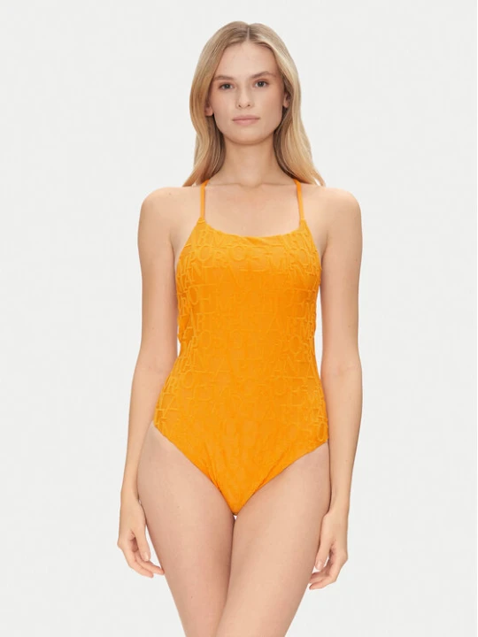 Zdjęcie produktu Emporio Armani Strój kąpielowy EW000788 AF12185 F3003 Pomarańczowy