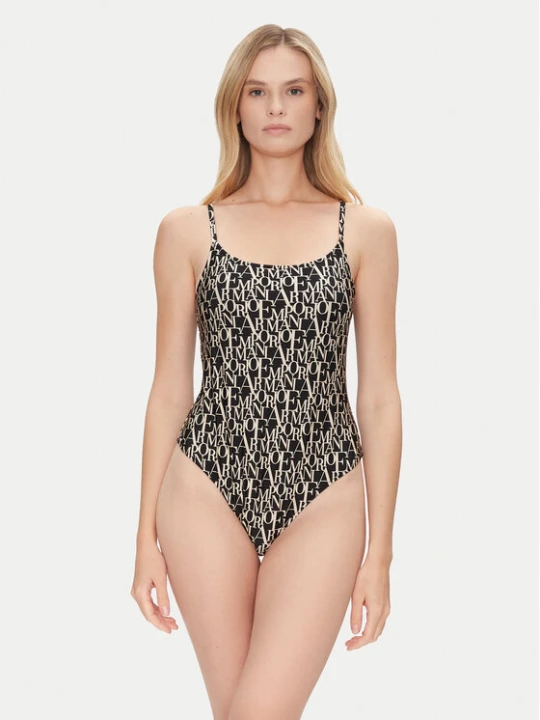 Zdjęcie produktu Emporio Armani Strój kąpielowy EW000797 AF12190 FC125 Czarny