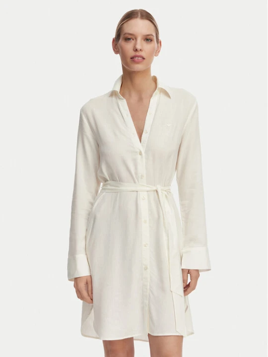 Zdjęcie produktu Emporio Armani Sukienka koszulowa EW000817 AF20252 U1131 Biały