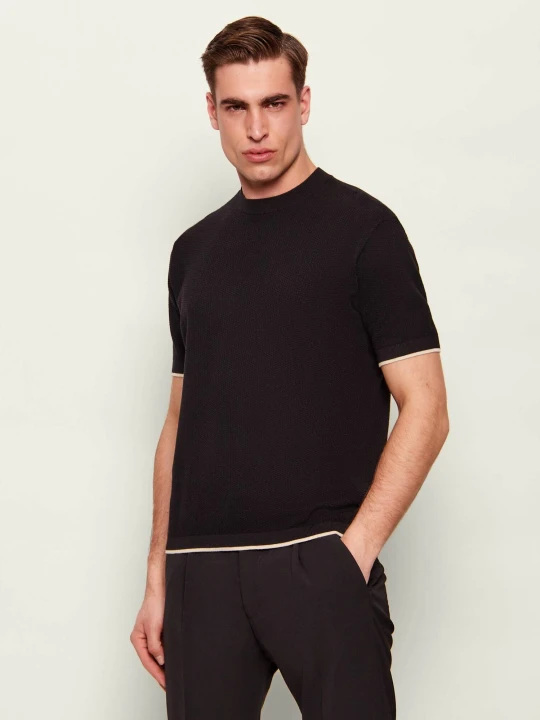 Zdjęcie produktu Emporio Armani Sweter | Regular Fit czarny