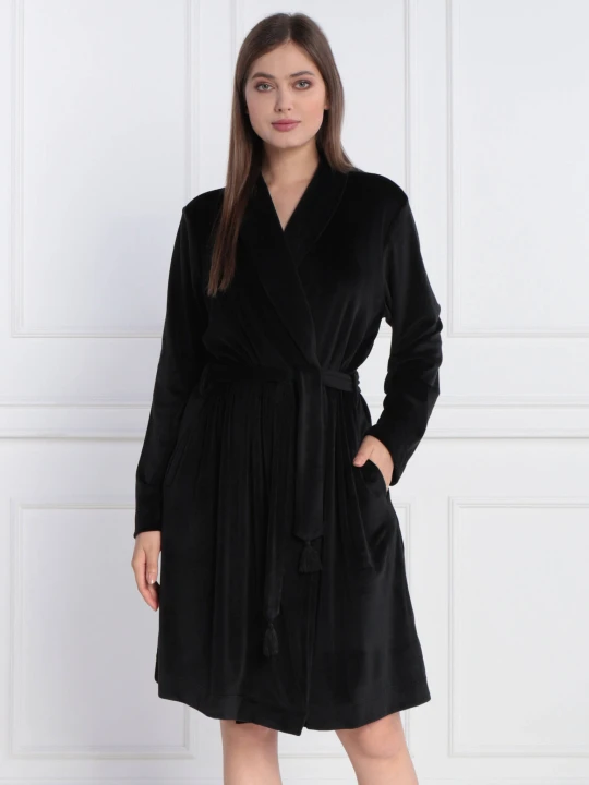 Zdjęcie produktu Emporio Armani Szlafrok NIGHTGOWN | Regular Fit czarny