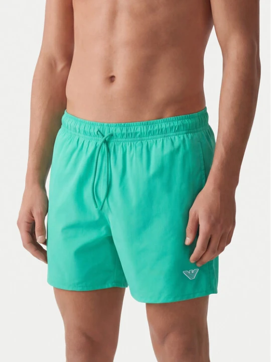 Zdjęcie produktu Emporio Armani Szorty kąpielowe EM000583 AF20424 U7308 Zielony Regular Fit
