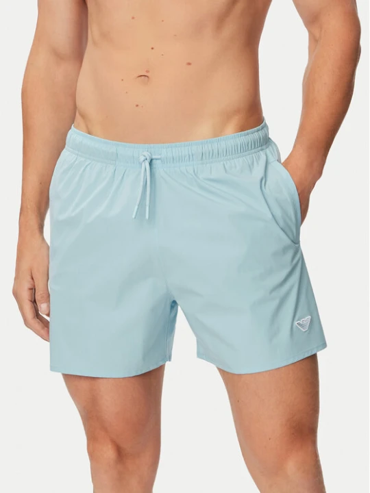 Zdjęcie produktu Emporio Armani Szorty kąpielowe EM000583 AF20424 U9242 Niebieski jasny Regular Fit