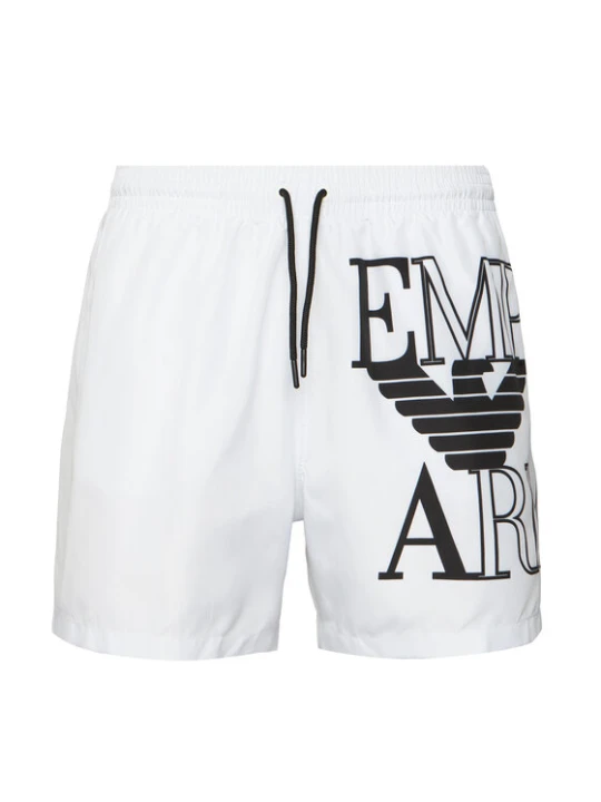 Zdjęcie produktu Emporio Armani Szorty kąpielowe EM000583 AF20434 U0002 Biały Regular Fit