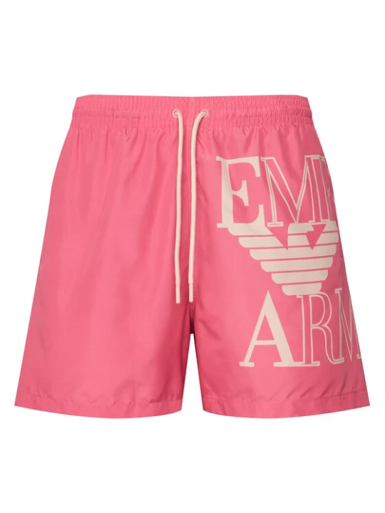 Zdjęcie produktu Emporio Armani Szorty kąpielowe EM000583 AF20434 UA303 Różowy Regular Fit