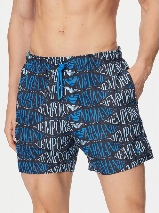 Zdjęcie produktu Emporio Armani Szorty kąpielowe EM000583 AF20442 FB335 Niebieski Regular Fit