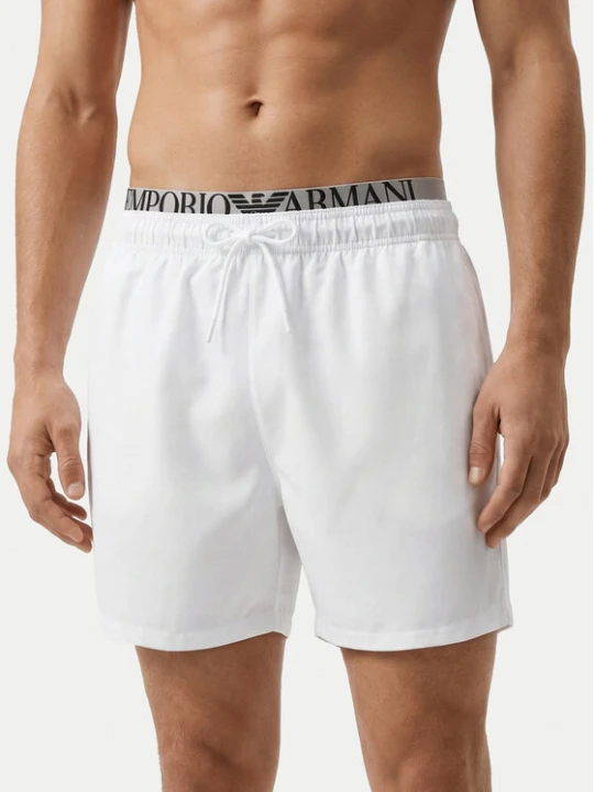 Zdjęcie produktu Emporio Armani Szorty kąpielowe EM000686 AF20432 U0002 Biały