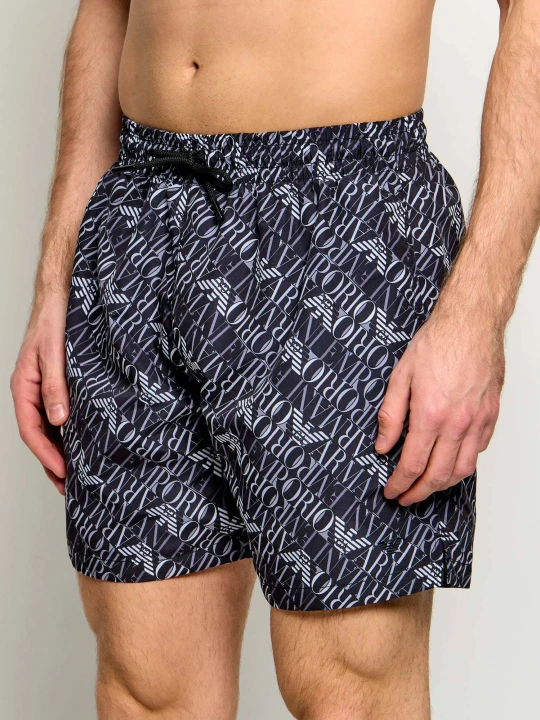 Zdjęcie produktu Emporio Armani Szorty kąpielowe | Regular Fit czarny