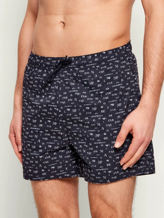 Zdjęcie produktu Emporio Armani Szorty kąpielowe | Regular Fit granatowy