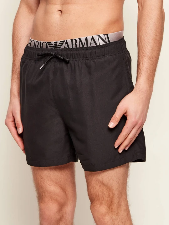 Zdjęcie produktu Emporio Armani Szorty kąpielowe | Regular Fit czarny