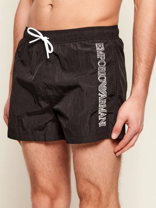 Zdjęcie produktu Emporio Armani Szorty kąpielowe | Regular Fit czarny