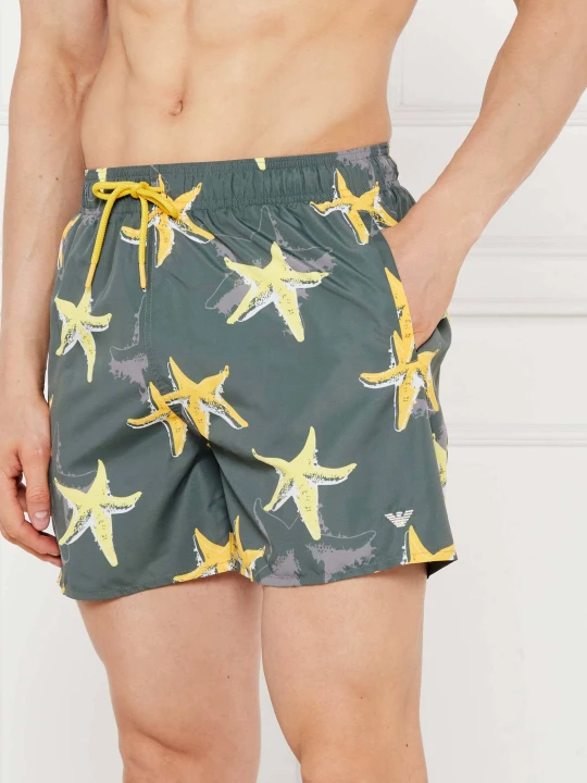 Zdjęcie produktu Emporio Armani Szorty kąpielowe | Regular Fit szary