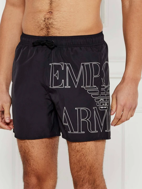Zdjęcie produktu Emporio Armani Szorty kąpielowe | Regular Fit czarny