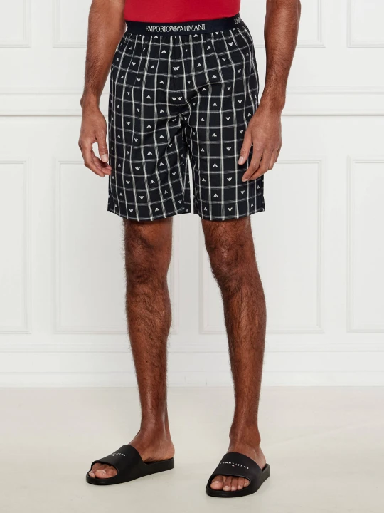 Zdjęcie produktu Emporio Armani Szorty od piżamy | Regular Fit czarny