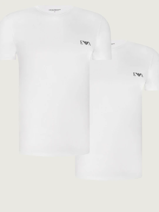 Zdjęcie produktu Emporio Armani T-shirt 2-pack | Fitted fit biały