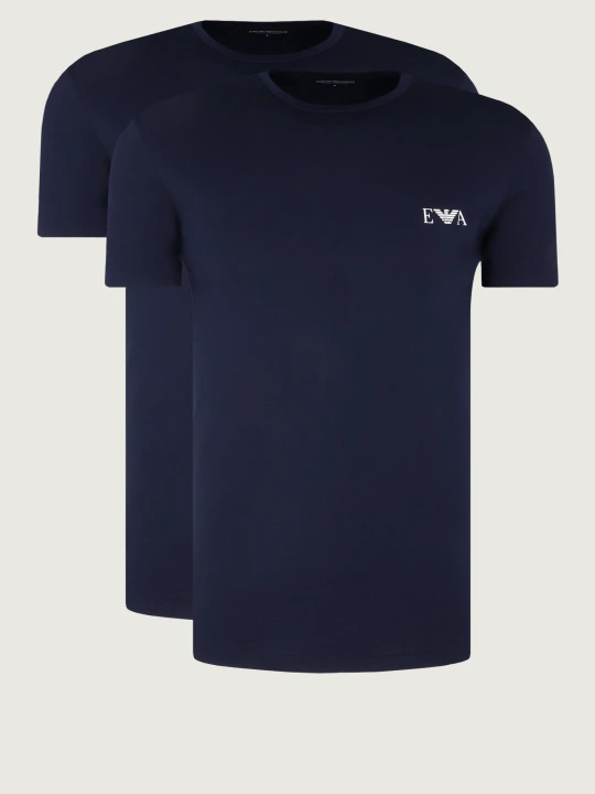 Zdjęcie produktu Emporio Armani T-shirt 2-pack | Fitted fit granatowy