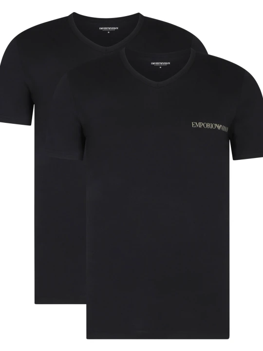 Zdjęcie produktu Emporio Armani T-shirt 2-pack | Regular Fit czarny