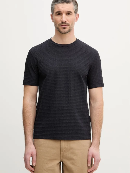 Zdjęcie produktu Emporio Armani t-shirt bawełniany granatowy