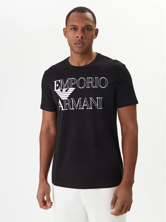 Zdjęcie produktu Emporio Armani T-Shirt EM000574 AF20434 UC001 Czarny Regular Fit