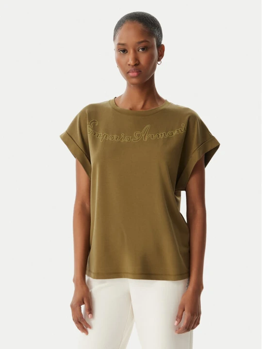 Zdjęcie produktu Emporio Armani T-Shirt EW000616 AF20243 U7016 Zielony