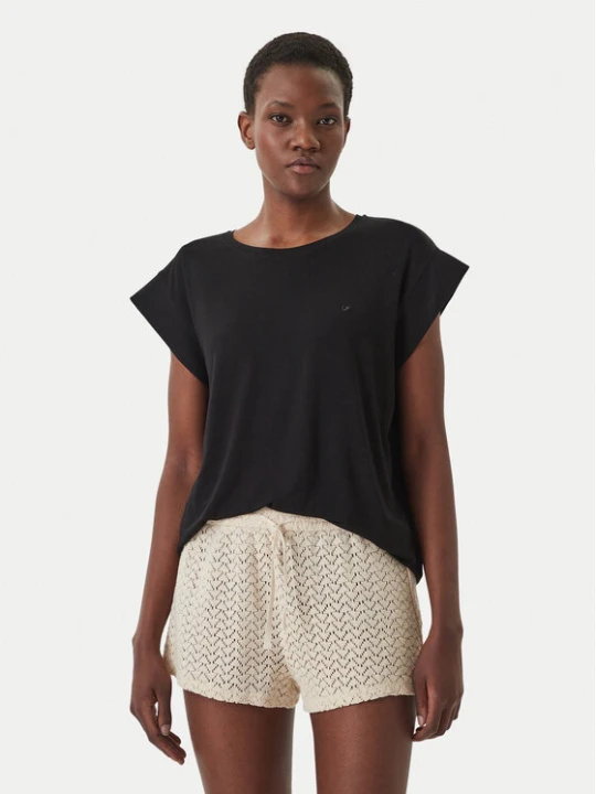 Zdjęcie produktu Emporio Armani T-Shirt EW003407 AF20240 UC001 Czarny Regular Fit