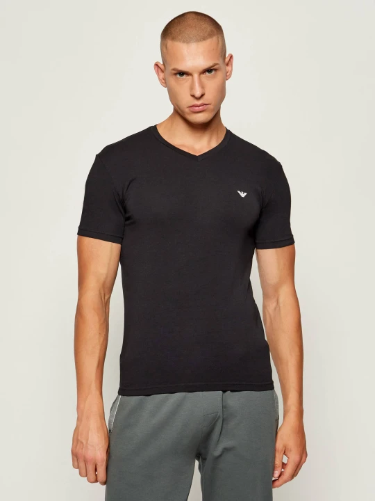 Zdjęcie produktu Emporio Armani T-shirt | Fitted fit czarny
