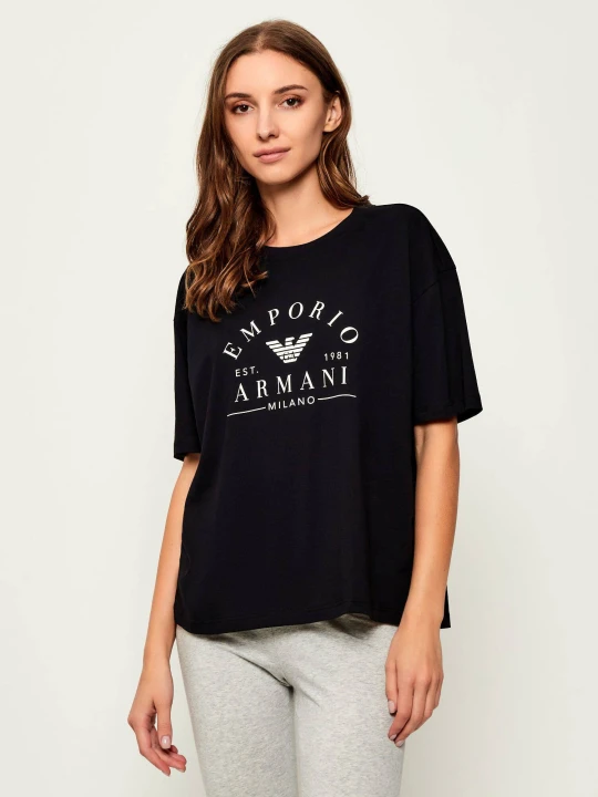 Zdjęcie produktu Emporio Armani T-shirt | Loose fit czarny