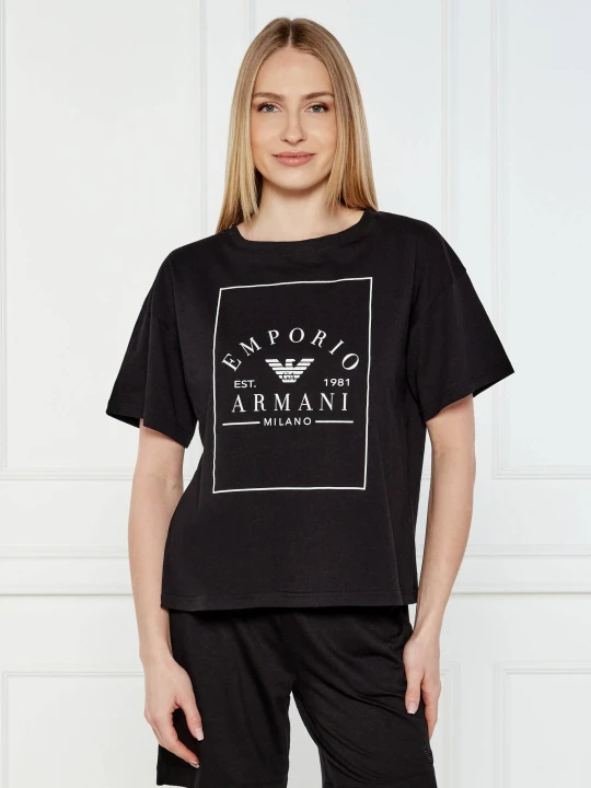 Zdjęcie produktu Emporio Armani T-shirt | Loose fit czarny