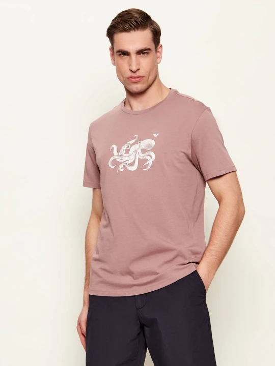 Zdjęcie produktu Emporio Armani T-shirt | Regular Fit różowy