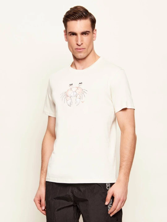 Zdjęcie produktu Emporio Armani T-shirt | Regular Fit ecru