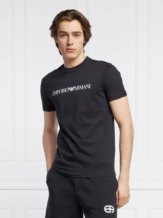 Zdjęcie produktu Emporio Armani T-shirt | Regular Fit granatowy