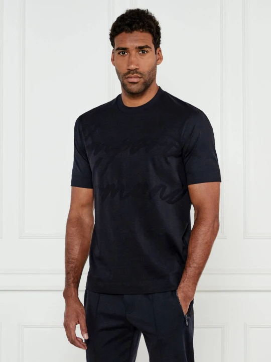 Zdjęcie produktu Emporio Armani T-shirt | Regular Fit granatowy