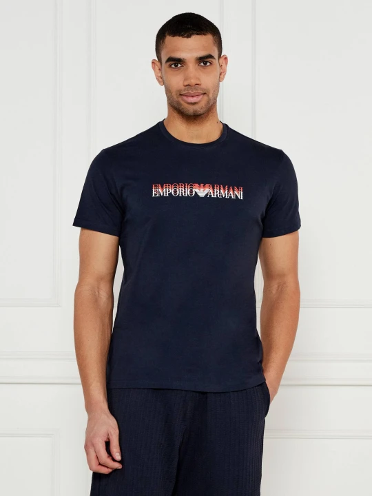 Zdjęcie produktu Emporio Armani T-shirt | Regular Fit granatowy