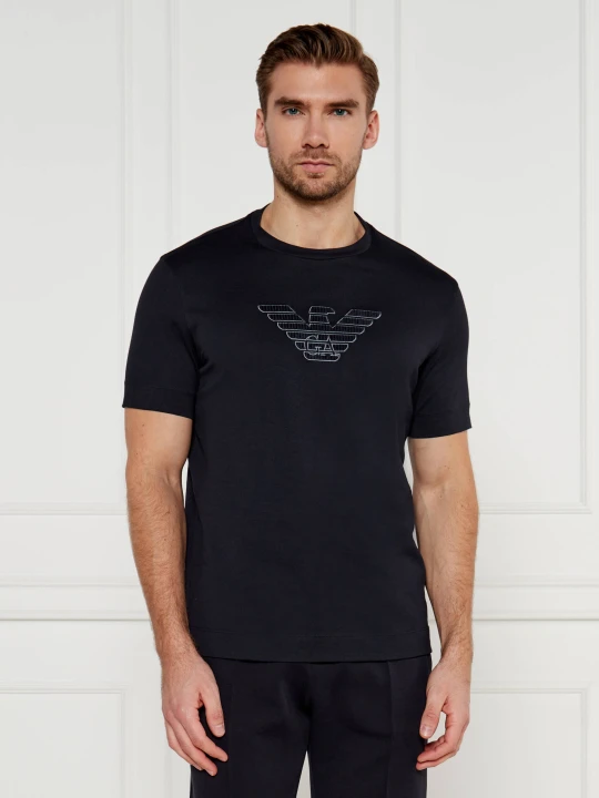 Zdjęcie produktu Emporio Armani T-shirt | Regular Fit granatowy