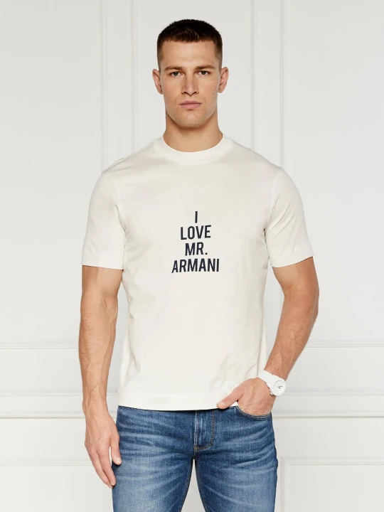Zdjęcie produktu Emporio Armani T-shirt | Regular Fit ecru