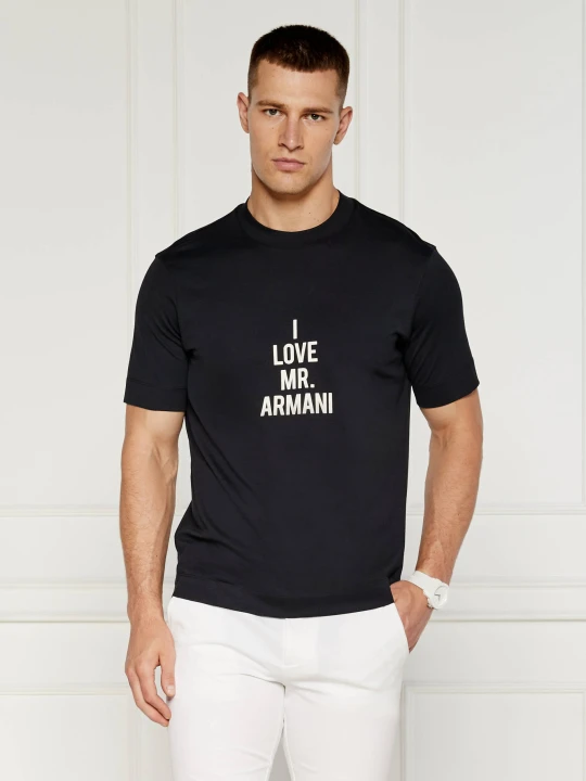 Zdjęcie produktu Emporio Armani T-shirt | Regular Fit granatowy