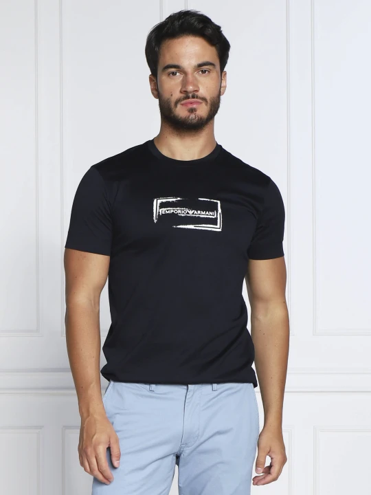 Zdjęcie produktu Emporio Armani T-shirt | Regular Fit granatowy