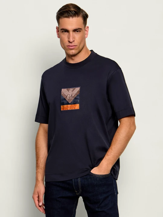 Zdjęcie produktu Emporio Armani T-shirt | Regular Fit granatowy