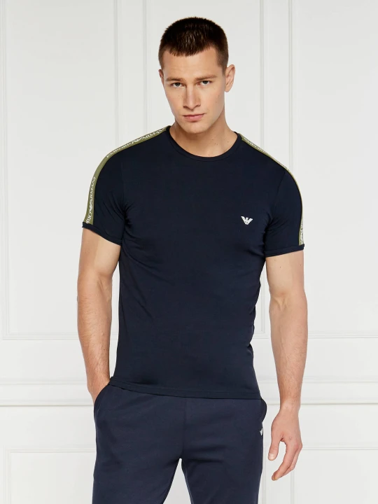Zdjęcie produktu Emporio Armani T-shirt | Regular Fit | stretch granatowy