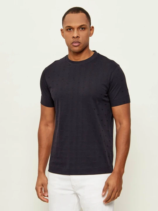 Zdjęcie produktu Emporio Armani T-shirt | Slim Fit granatowy