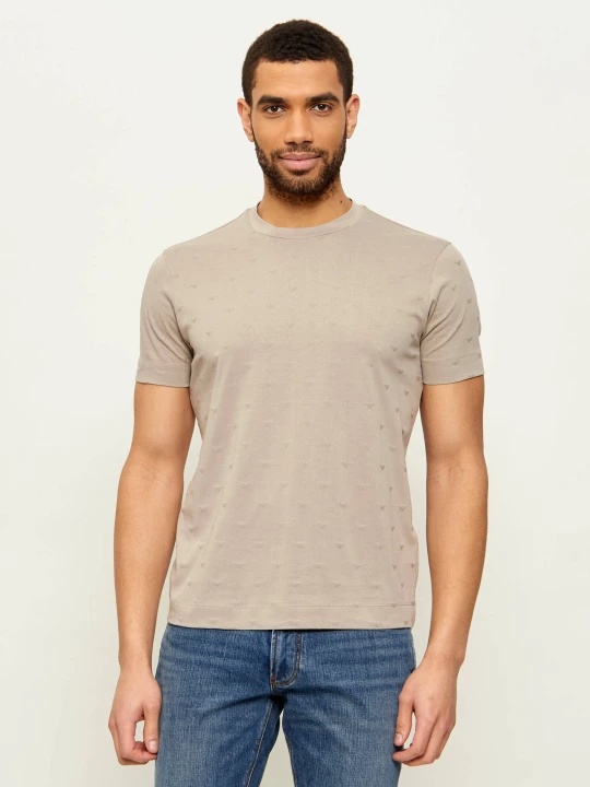 Zdjęcie produktu Emporio Armani T-shirt | Slim Fit beżowy