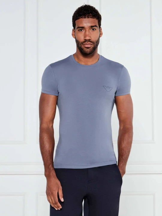 Zdjęcie produktu Emporio Armani T-shirt | Slim Fit błękitny