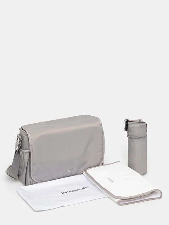 Zdjęcie produktu Emporio Armani torba do wózka z funkcją przewijania szary