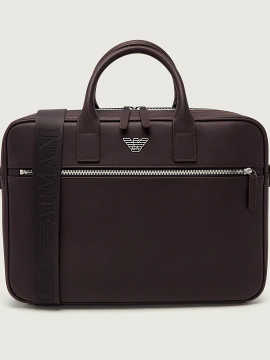 Zdjęcie produktu Emporio Armani Torba na laptopa 15" kasztanowy