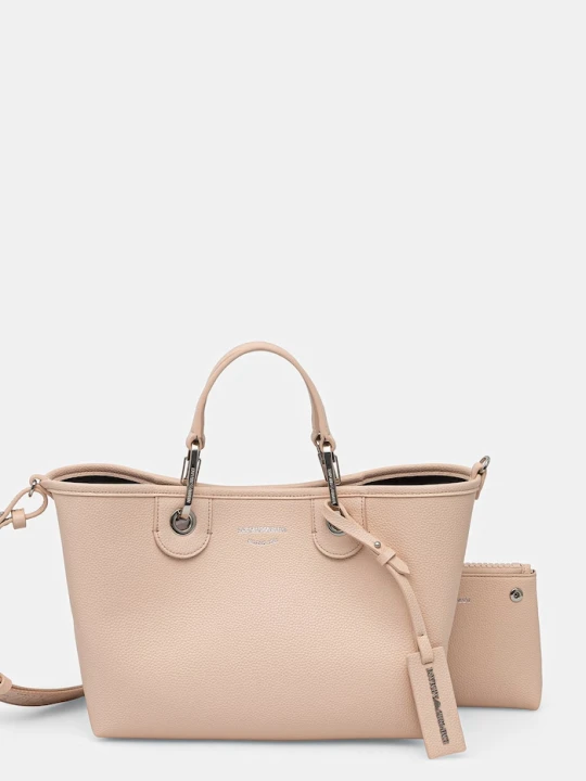 Zdjęcie produktu Emporio Armani torebka crossbody damska beżowy