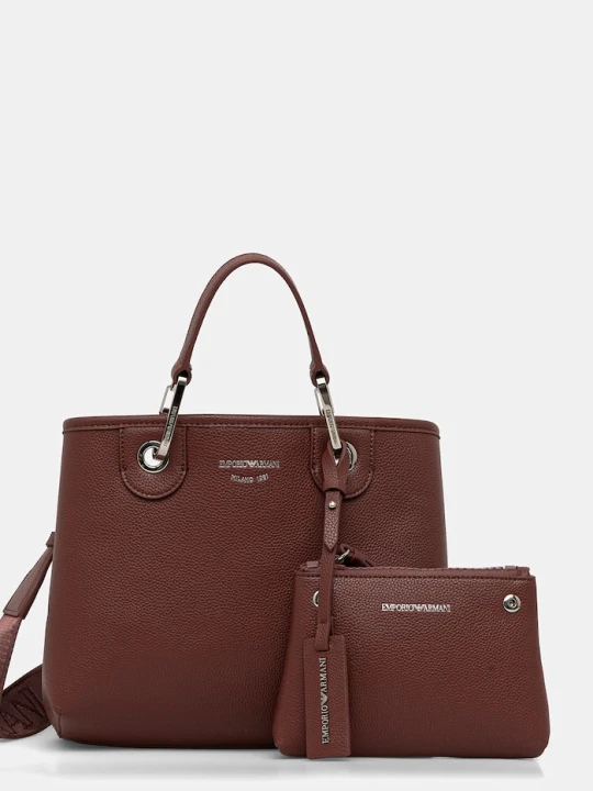 Zdjęcie produktu Emporio Armani torebka crossbody damska brązowy