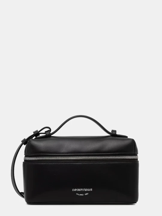 Zdjęcie produktu Emporio Armani torebka crossbody damska skórzana czarny