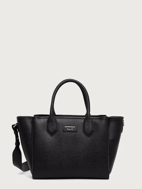 Zdjęcie produktu Emporio Armani torebka damska z imitacji skóry czarny